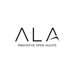logo ala innovation open yachts noir 